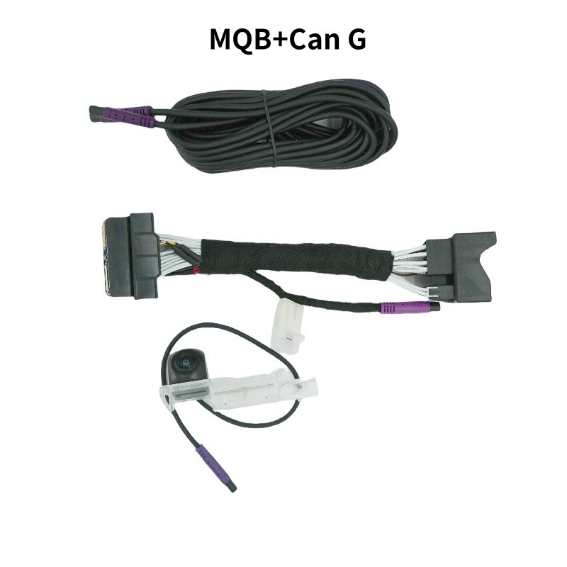 Volkswagen MIB Dynamic Guideline Reversing Camera (License Light Integrated)